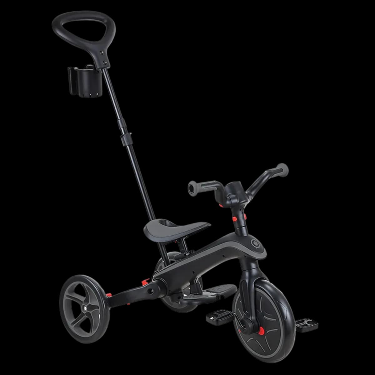 Globber Explorer 4-in-1 trike with parent handle, without canopy