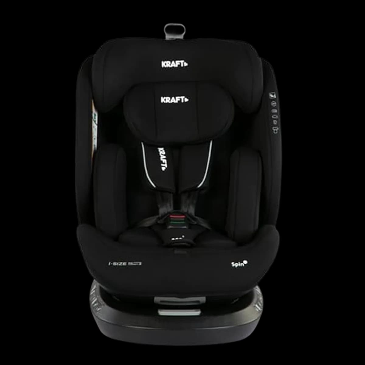 Kraft Safe Spin car seat from the front